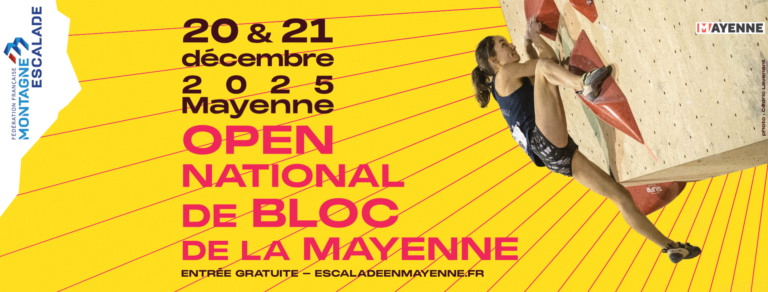 Open national de bloc 2025 – Composition des groupes