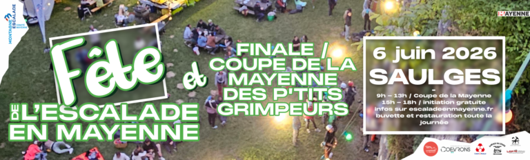 Fête de l’escalade en Mayenne 2026