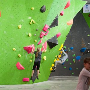 1ère étape de la coupe de la mayenne des p’tits grimpeurs !